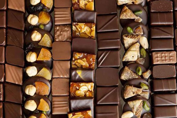 Indulge in an array of delightful chocolates showcasing the artistry of Los Angeles’ culinary scene where each bite tells a story of flavor and creativity.